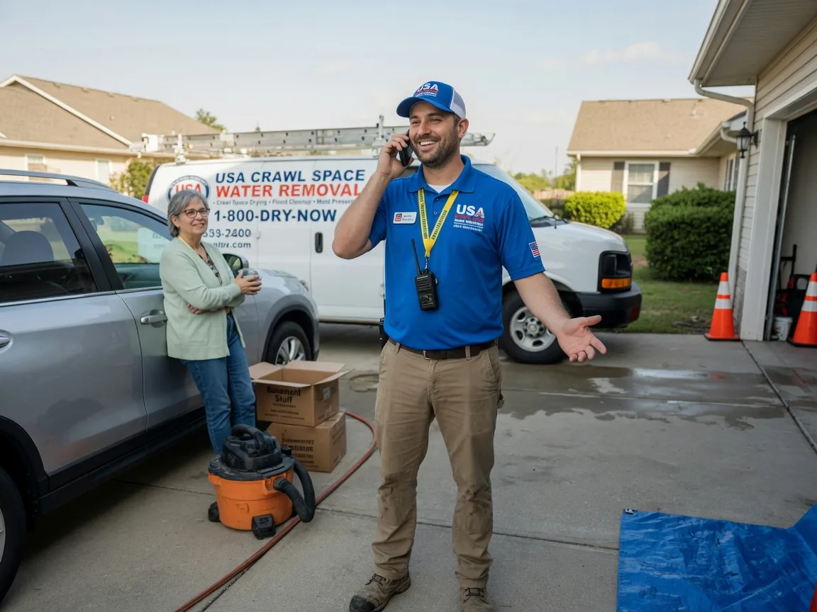 Crawl Space Water Removal Blue, AZ FAQs